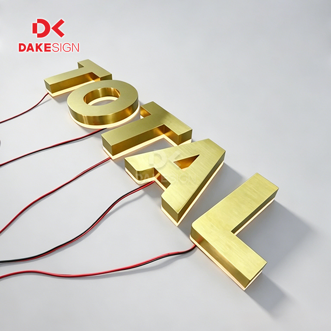 3D Led Backlit Signs